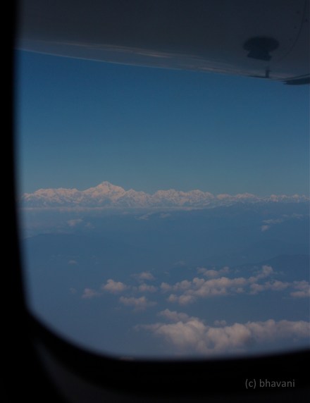 my co-companion - mt. everest... 