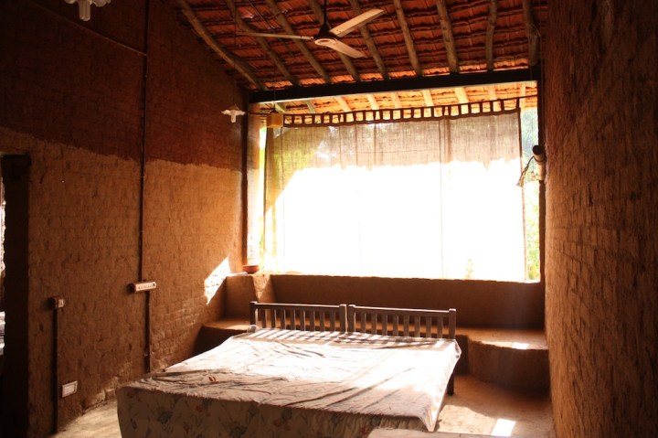 one of the bedrooms - extremely inviting! 