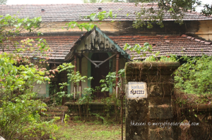 desolate, decrepit, deserted homes