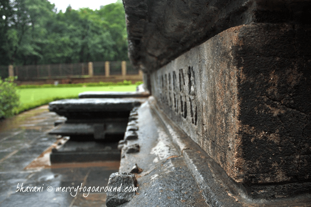 basalt rock cut temple