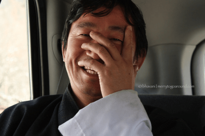 driver & guide at paro, bhutan