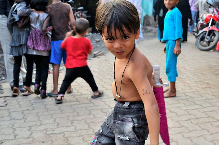 The children of Dharavi and their dreams. © M M (https://www.flickr.com/people/43423301@N07)